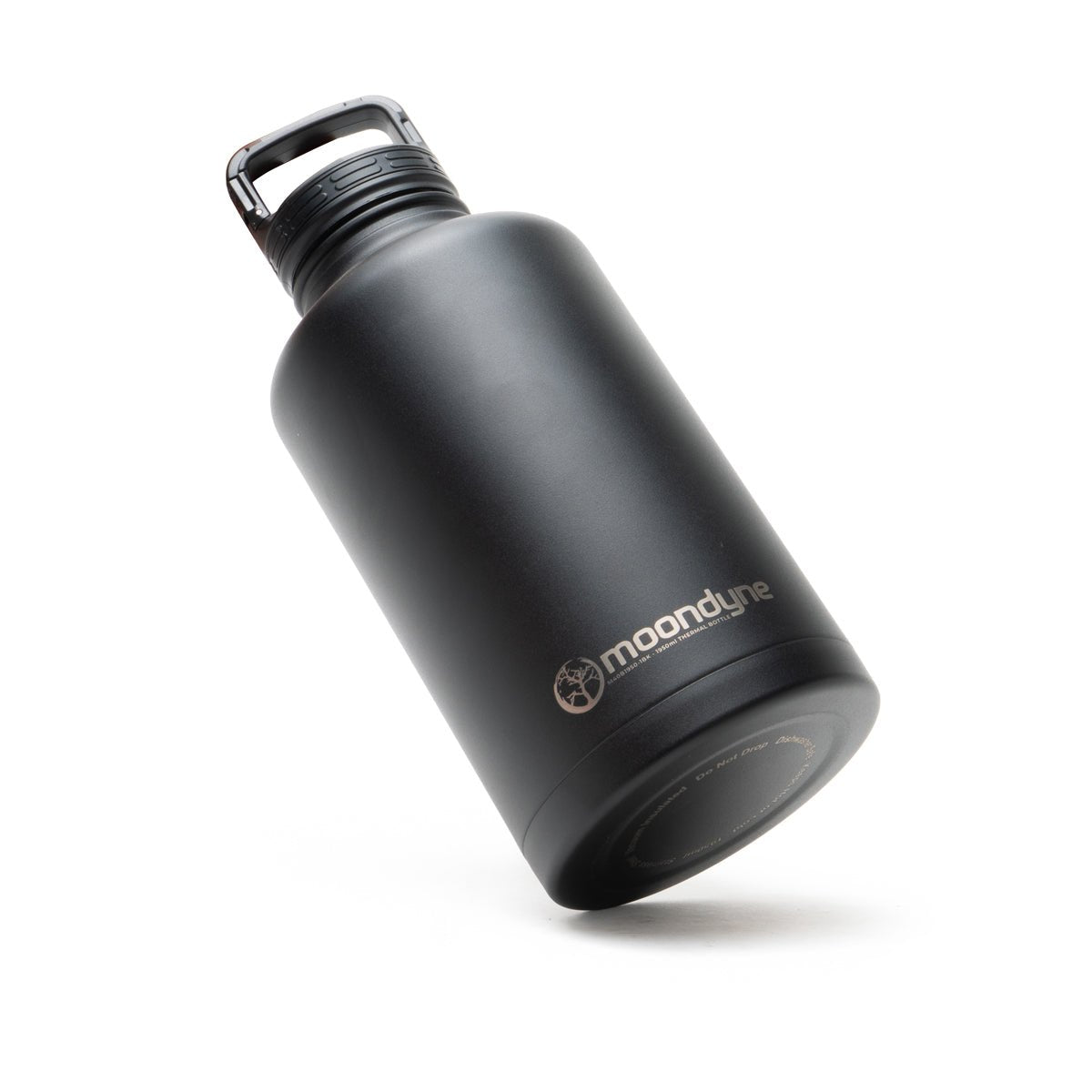 1950ML Insulated Bottle - BLACK - Rugged Xtremes