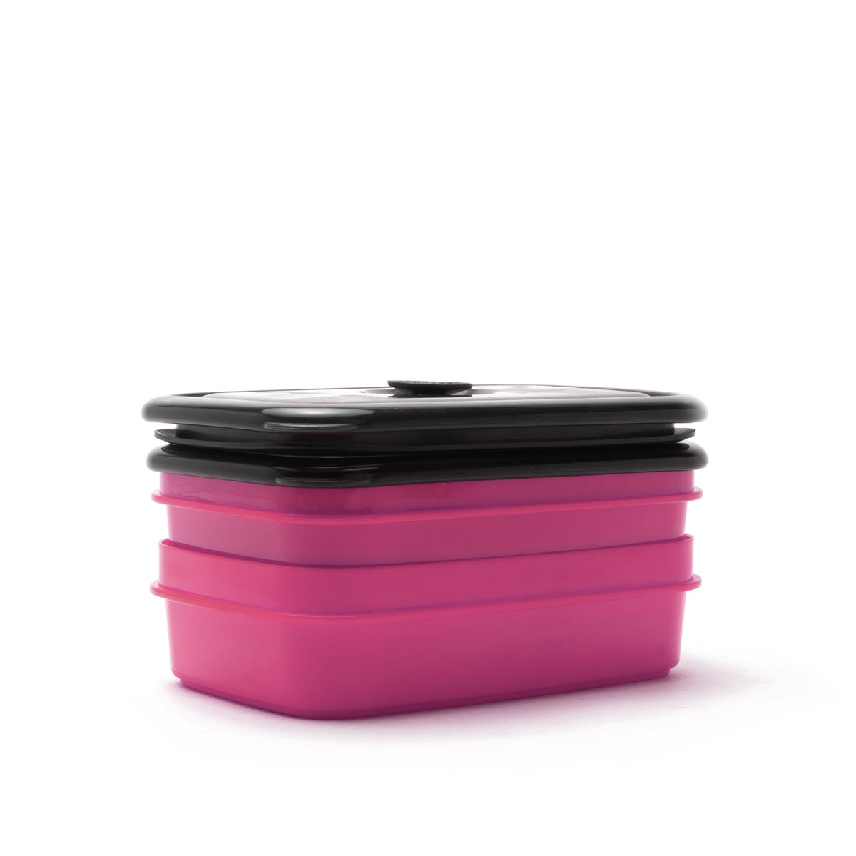 3pck Assorted Reusable Crib Containers - Pink - Rugged Xtremes