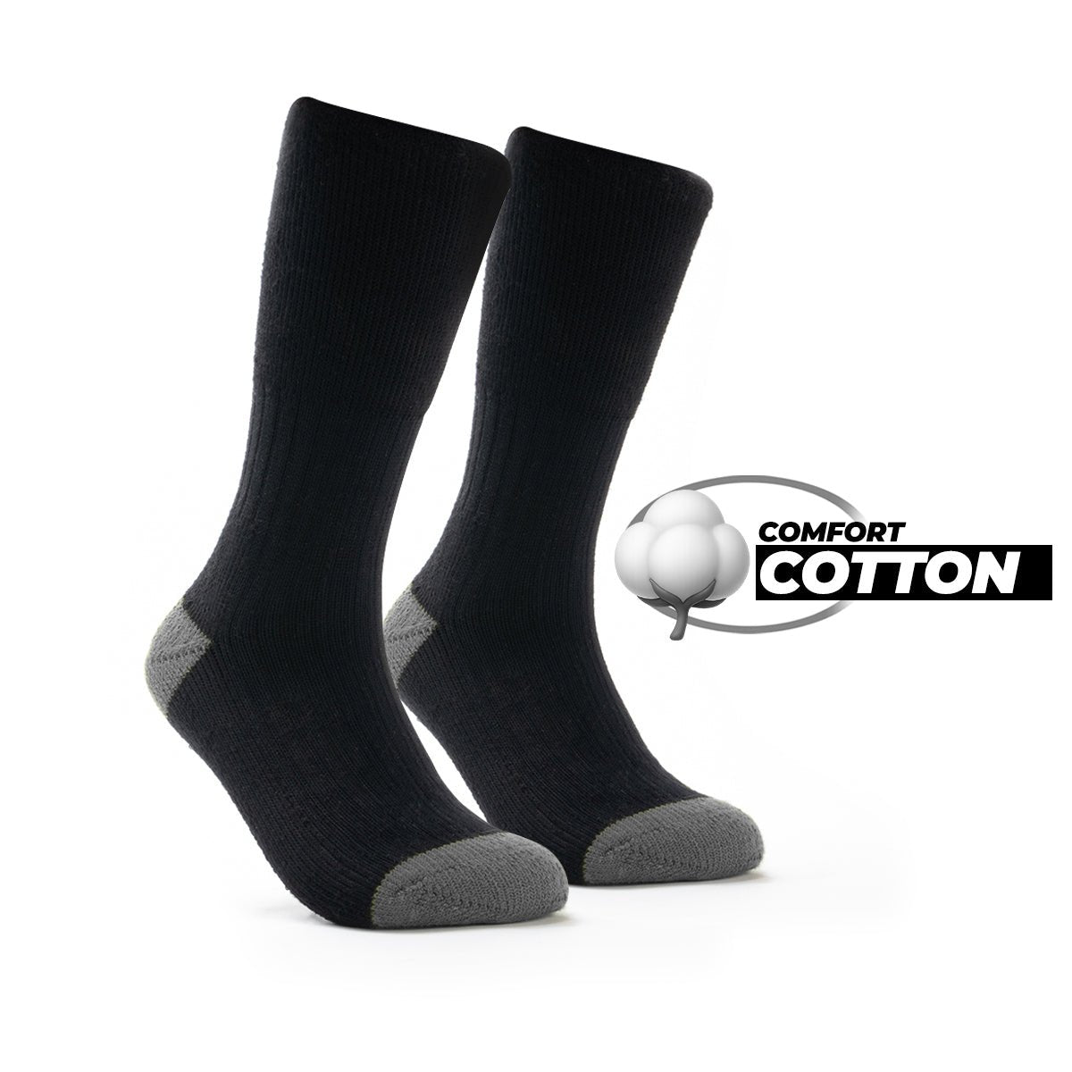 3pck COTTON SOCK - Large - Rugged Xtremes