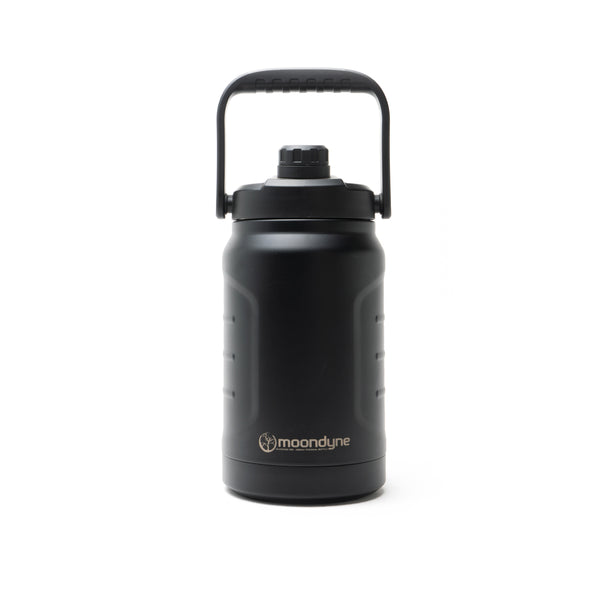 Insulated Tradie Tank – 2.5L – Stainless Steel - Black