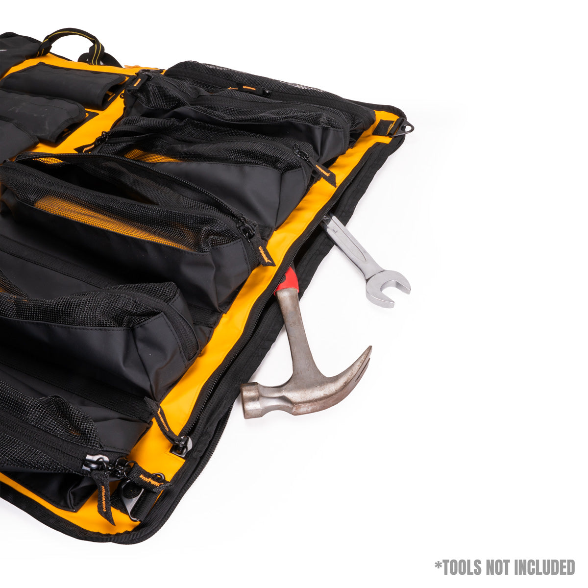 THE WORKSHOP TOOL ROLL - PVC - Yellow/Black