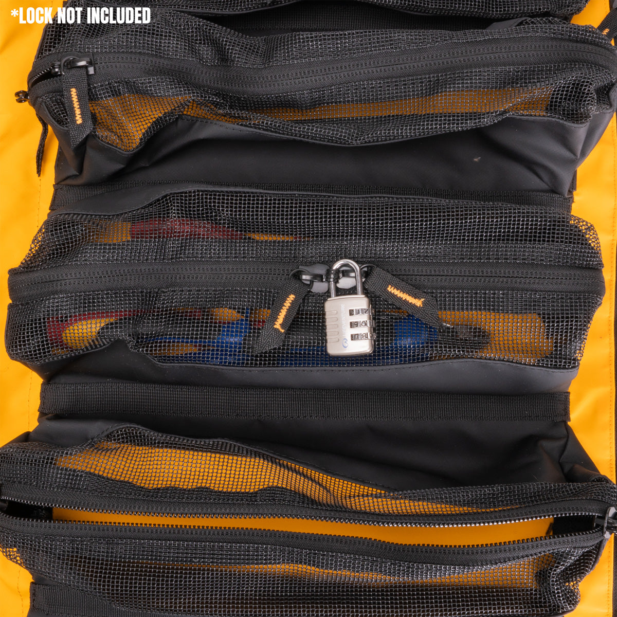 THE WORKSHOP TOOL ROLL - PVC - Yellow/Black