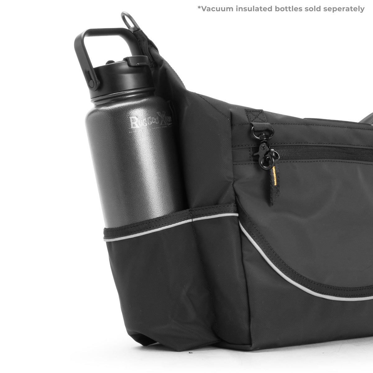 Insulated Crib Bag - Black PVC