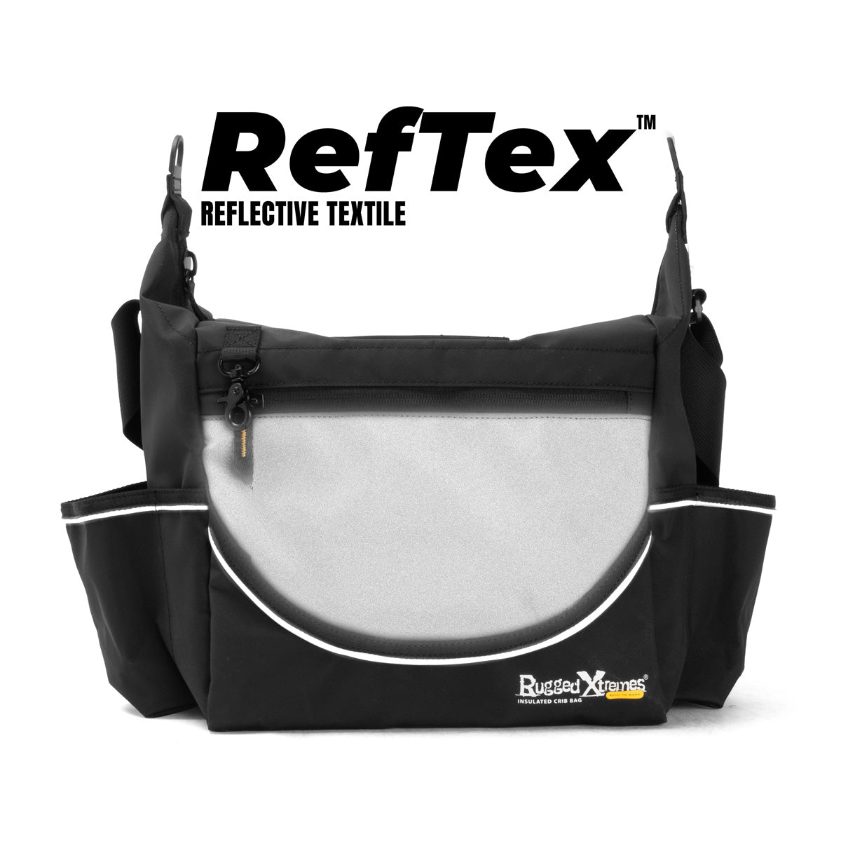 Insulated Crib Bag - Black PVC