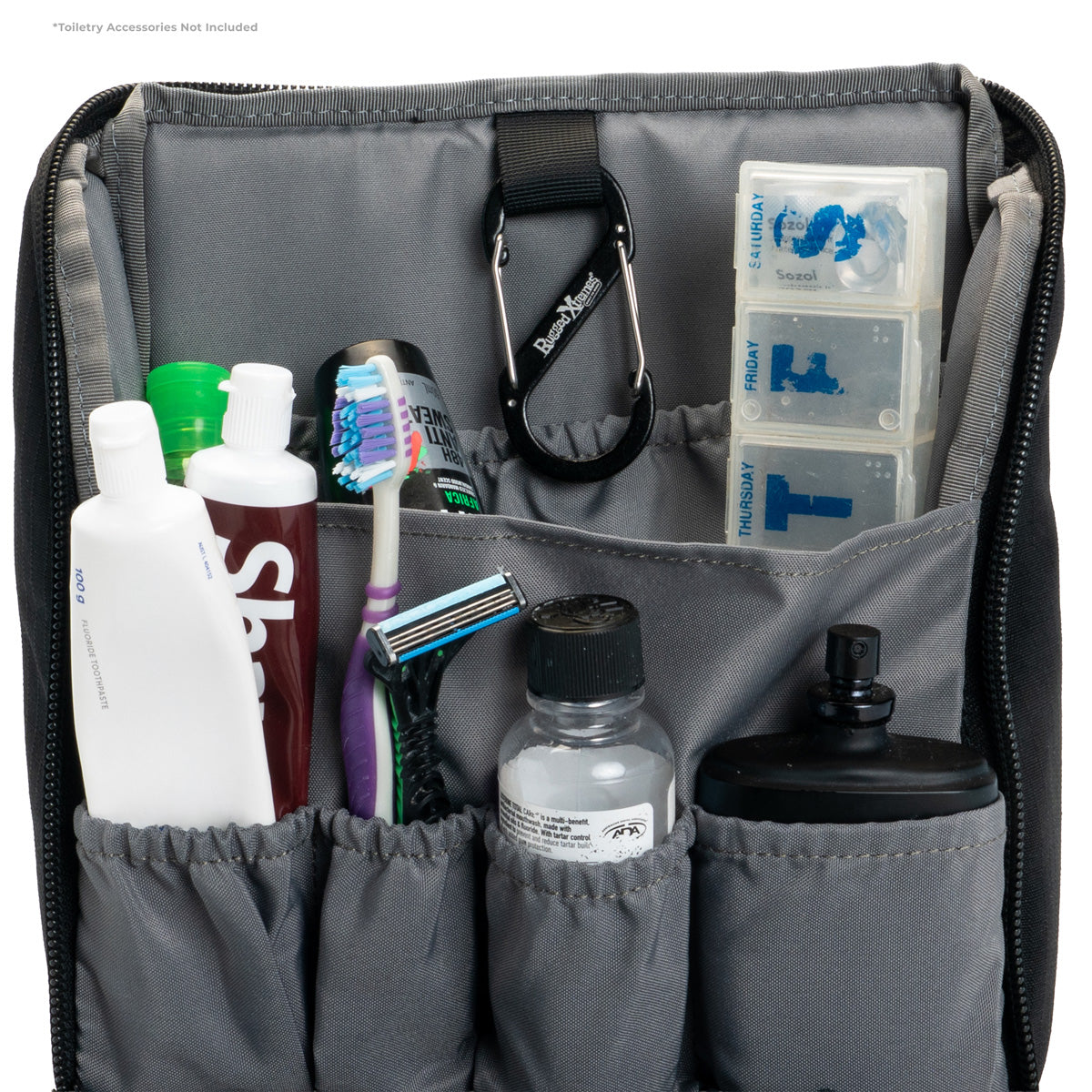 FIFO TOILETRY BAG - BLACK
