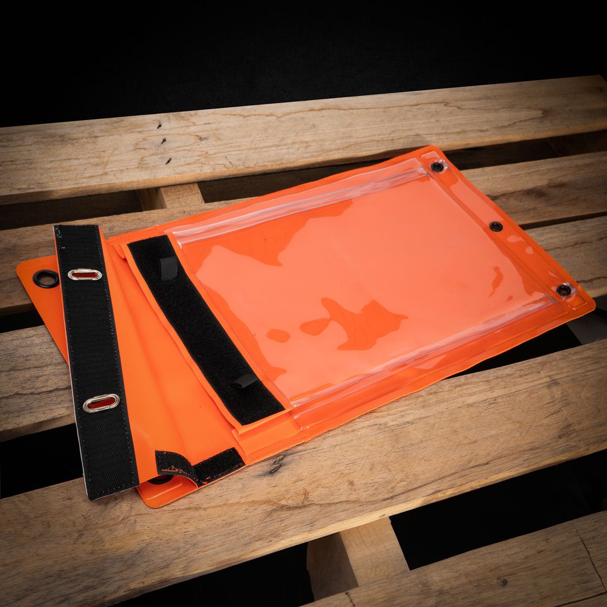 A4 DOCUMENT POUCH - ORANGE - Rugged Xtremes