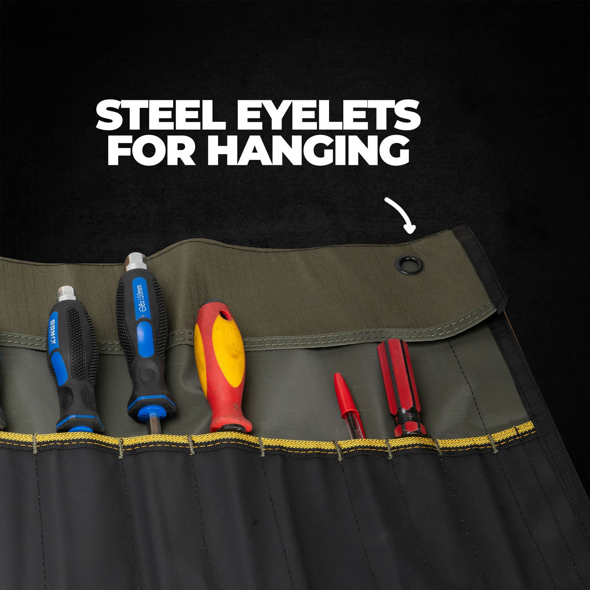 Compact Tool Roll - Canvas - Rugged Xtremes