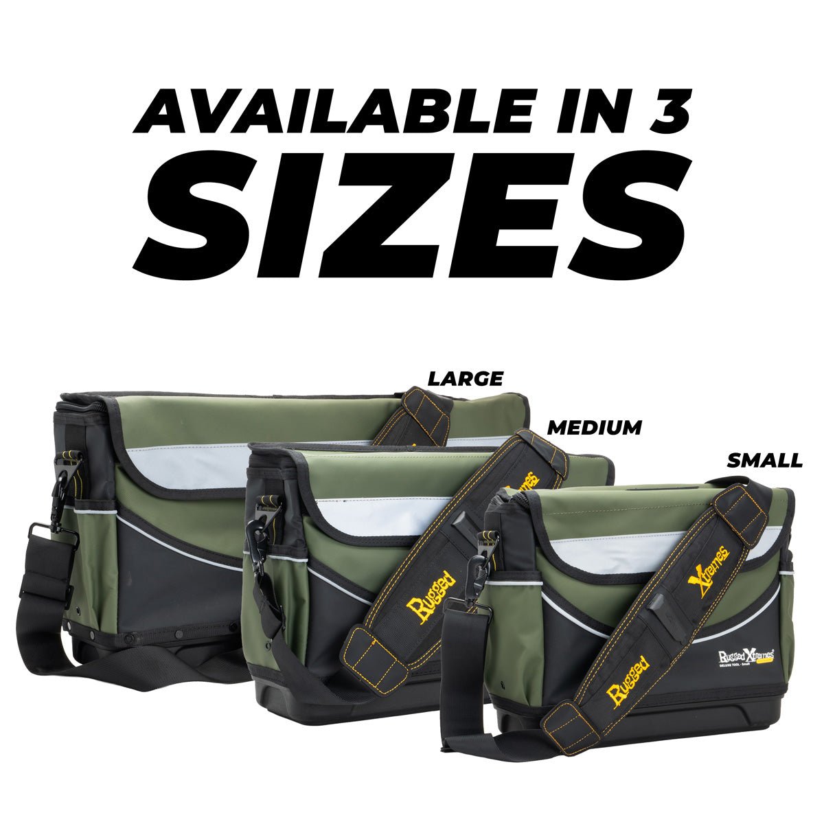 Deluxe PVC Hard Base Tool Bag - Small - Rugged Xtremes