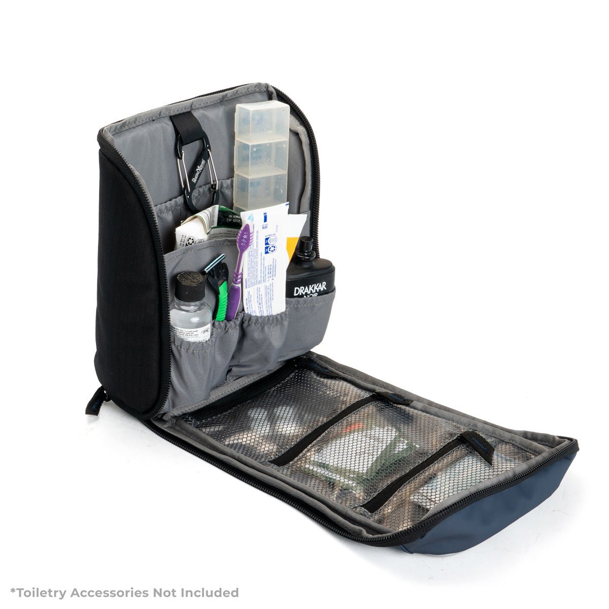 FIFO TOILETRY BAG - NAVY BLUE - Rugged Xtremes