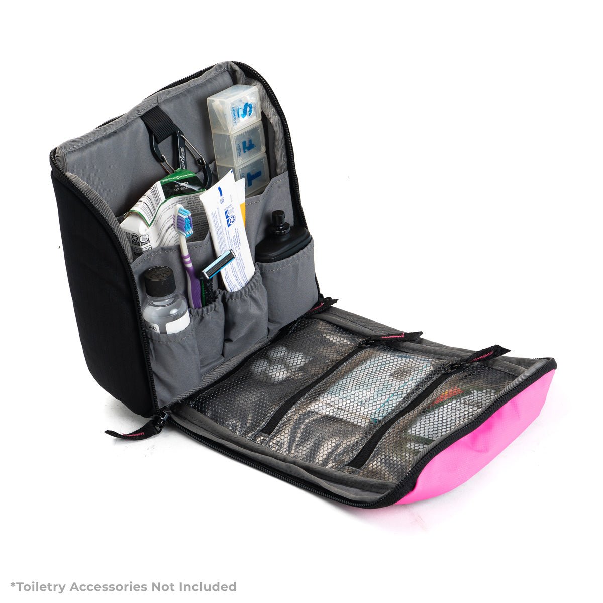 FIFO TOILETRY BAG - PINK - Rugged Xtremes