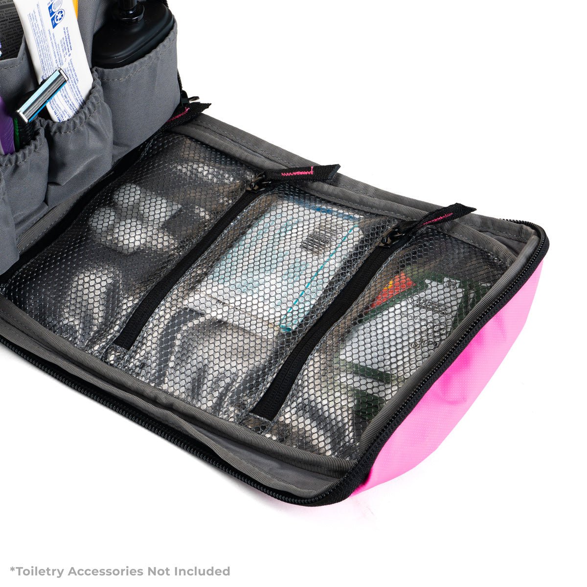 FIFO TOILETRY BAG - PINK - Rugged Xtremes