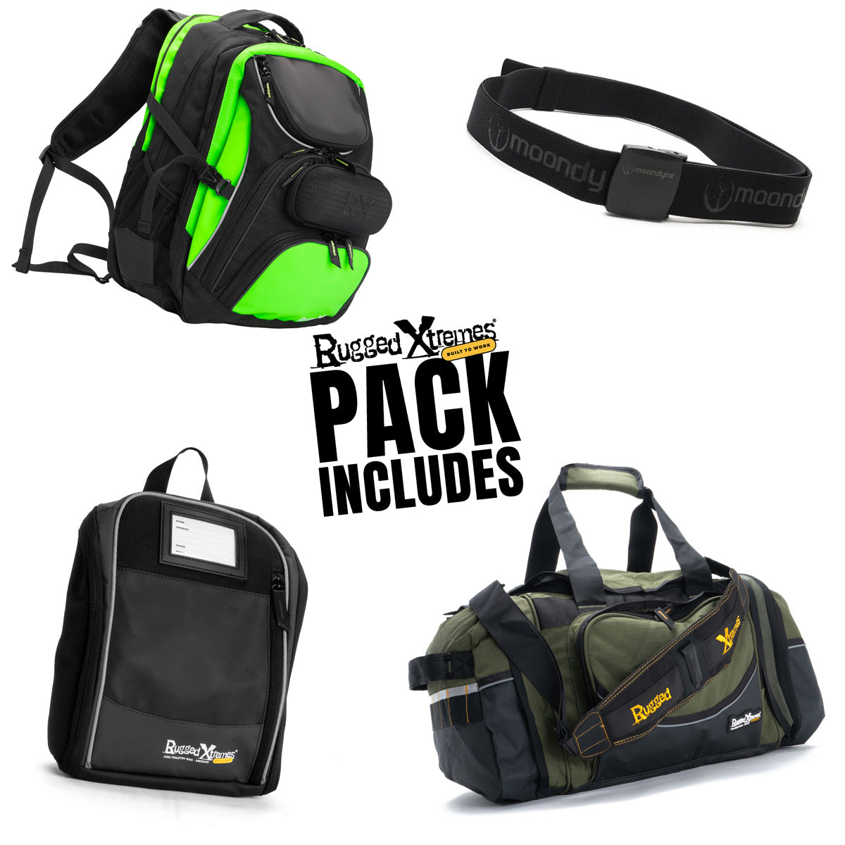 FIFO TRANSIT PACK - FLUORO GREEN