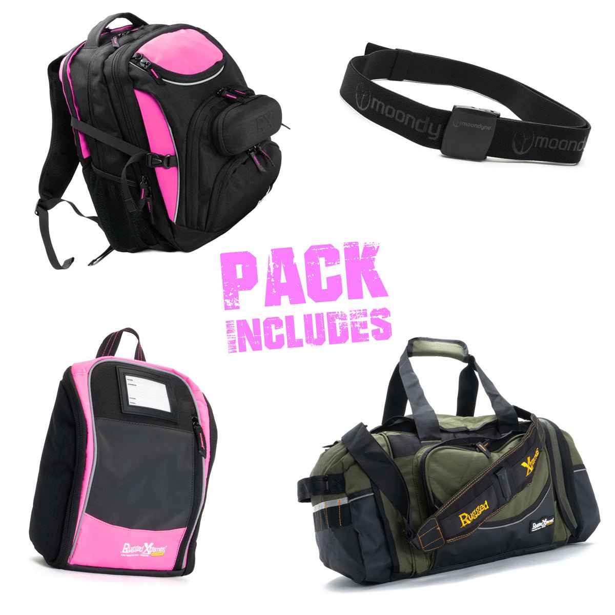 FIFO TRANSIT PACK - PINK - Rugged Xtremes