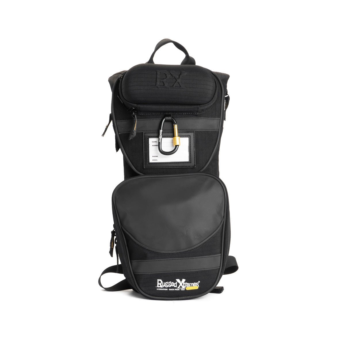 HYDRATION BACKPACK - BLACK - Rugged Xtremes
