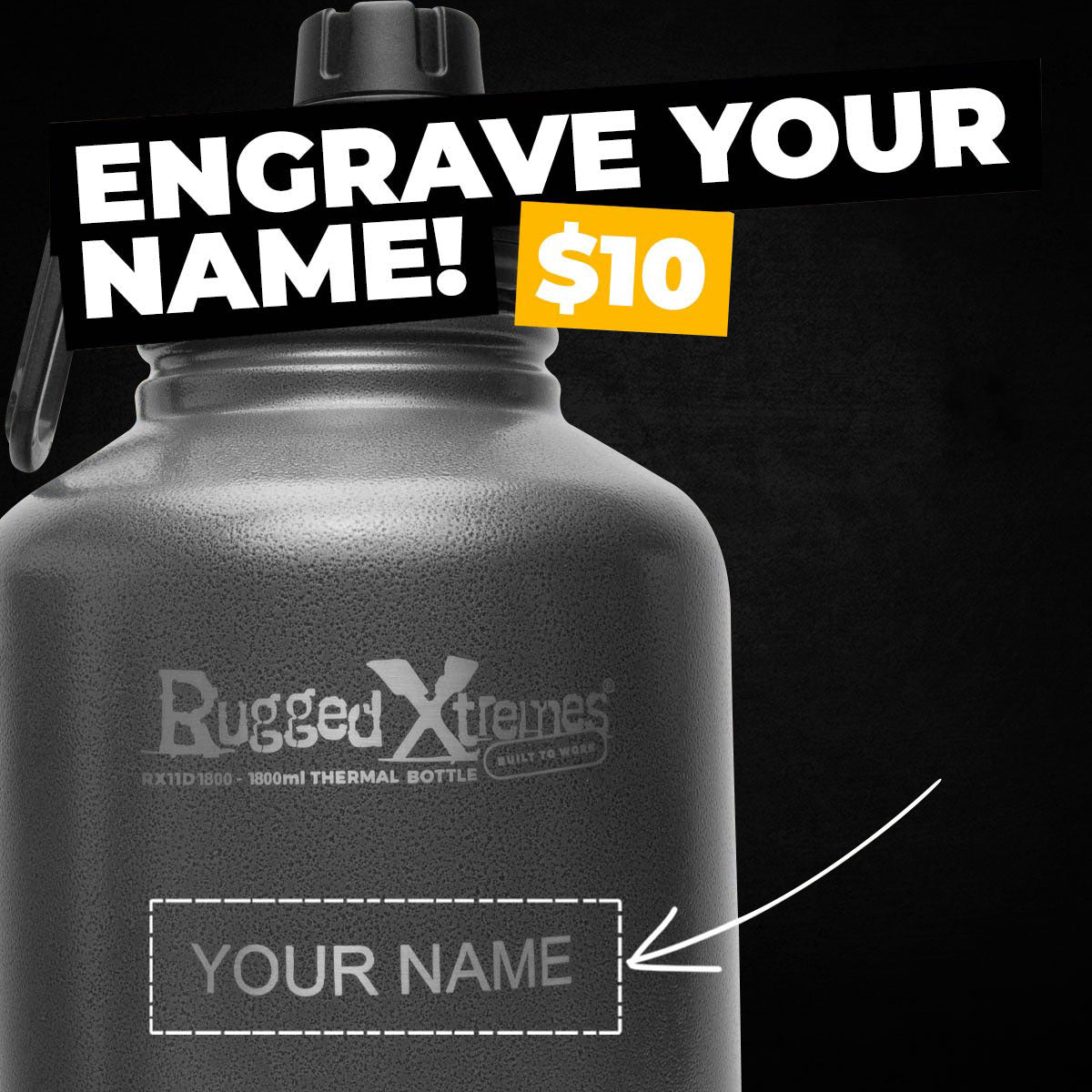 Insulated Bottle – 1800ml - Rugged Xtremes
