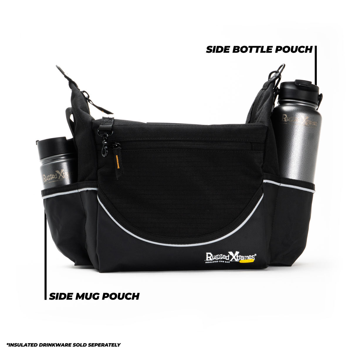 Insulated Crib Bag – Black Canvas - Rugged Xtremes
