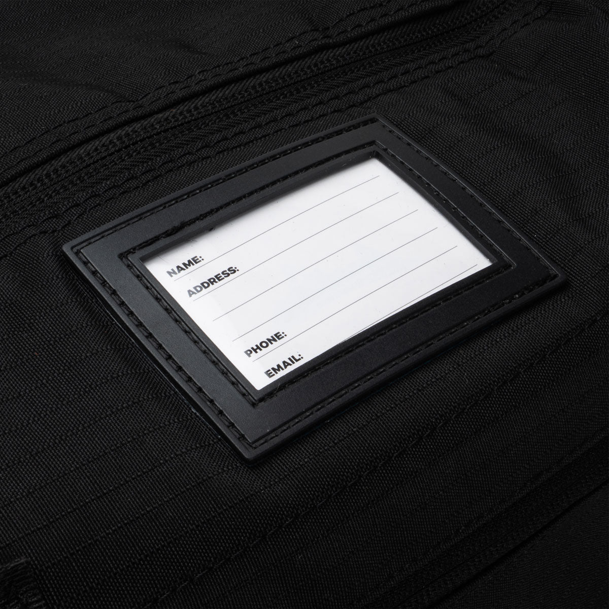 Insulated Crib Bag – Black Canvas - Rugged Xtremes