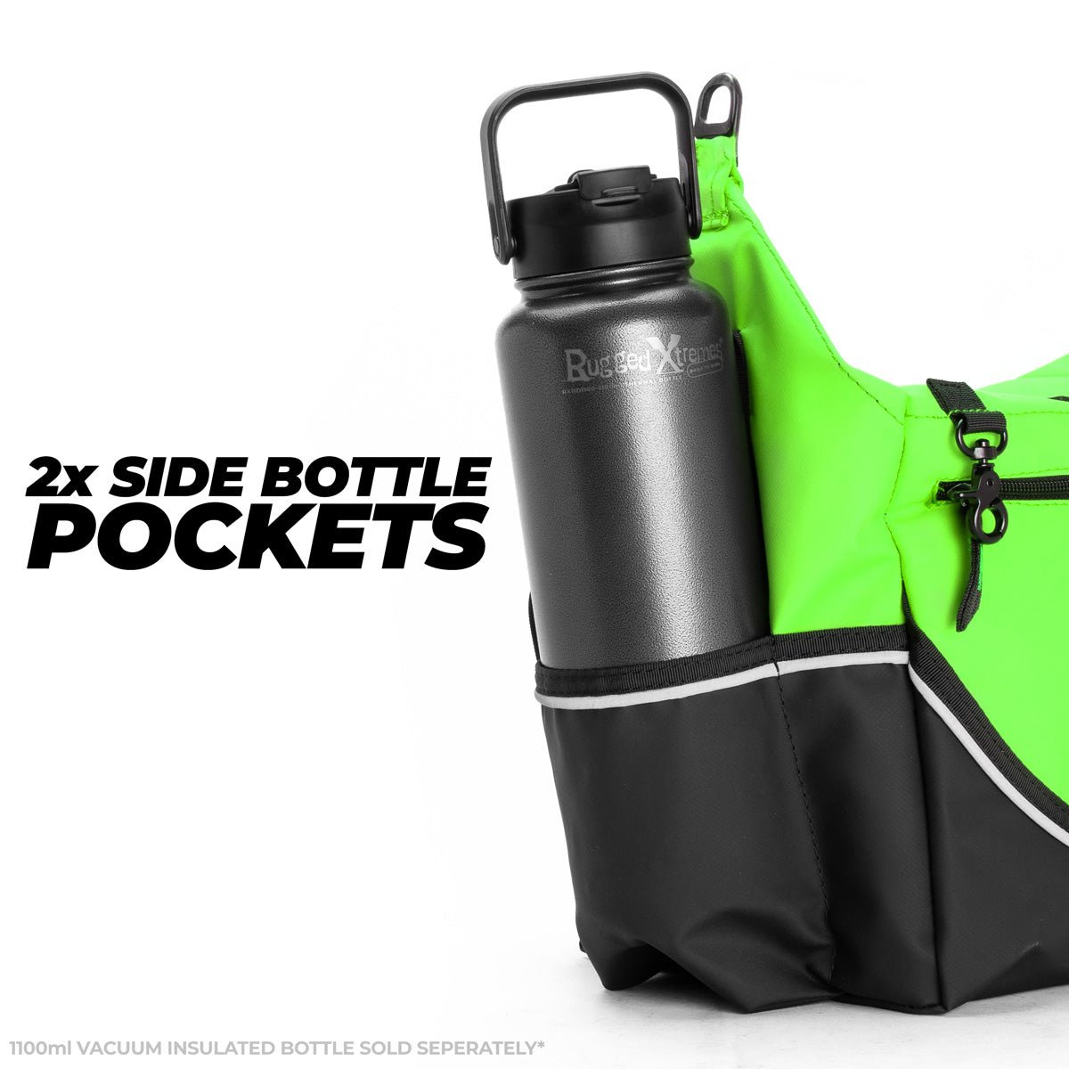Insulated Crib Bag - Fluoro Green - Rugged Xtremes