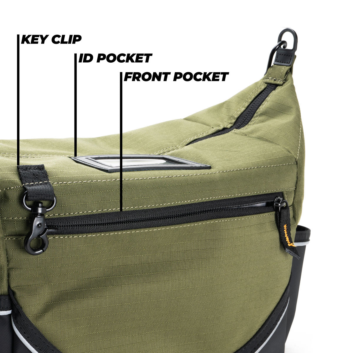 Insulated Crib Bag – Green Canvas - Rugged Xtremes
