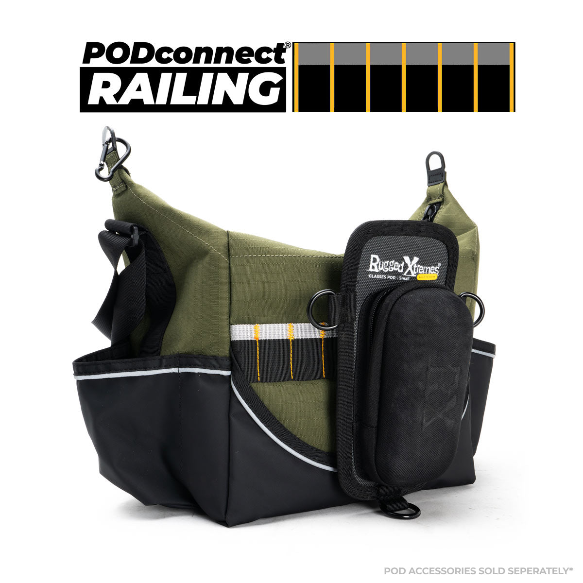 Insulated Crib Bag – Green Canvas - Rugged Xtremes