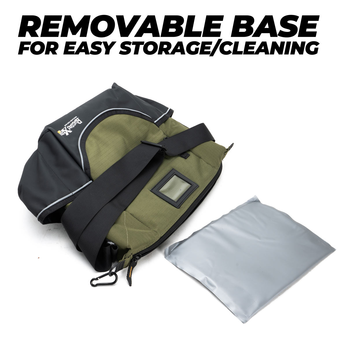 Insulated Crib Bag – Green Canvas - Rugged Xtremes