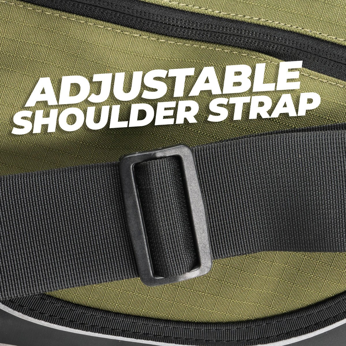 Insulated Crib Bag – Green Canvas - Rugged Xtremes