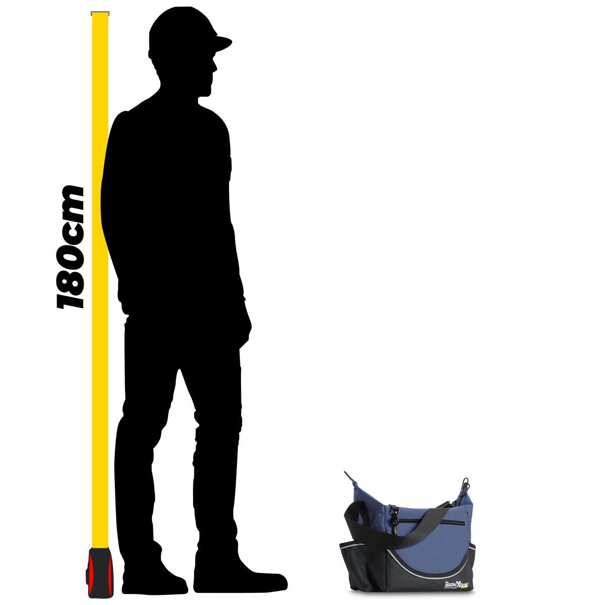 Insulated Crib Bag – Navy Blue PVC - Rugged Xtremes