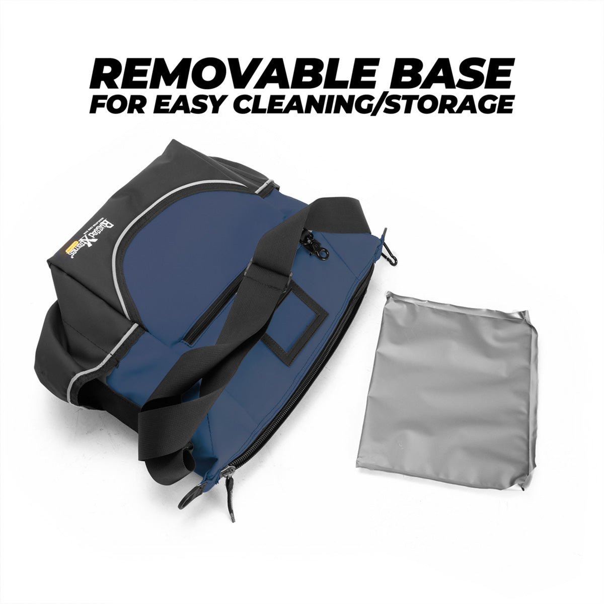 Insulated Crib Bag – Navy Blue PVC - Rugged Xtremes