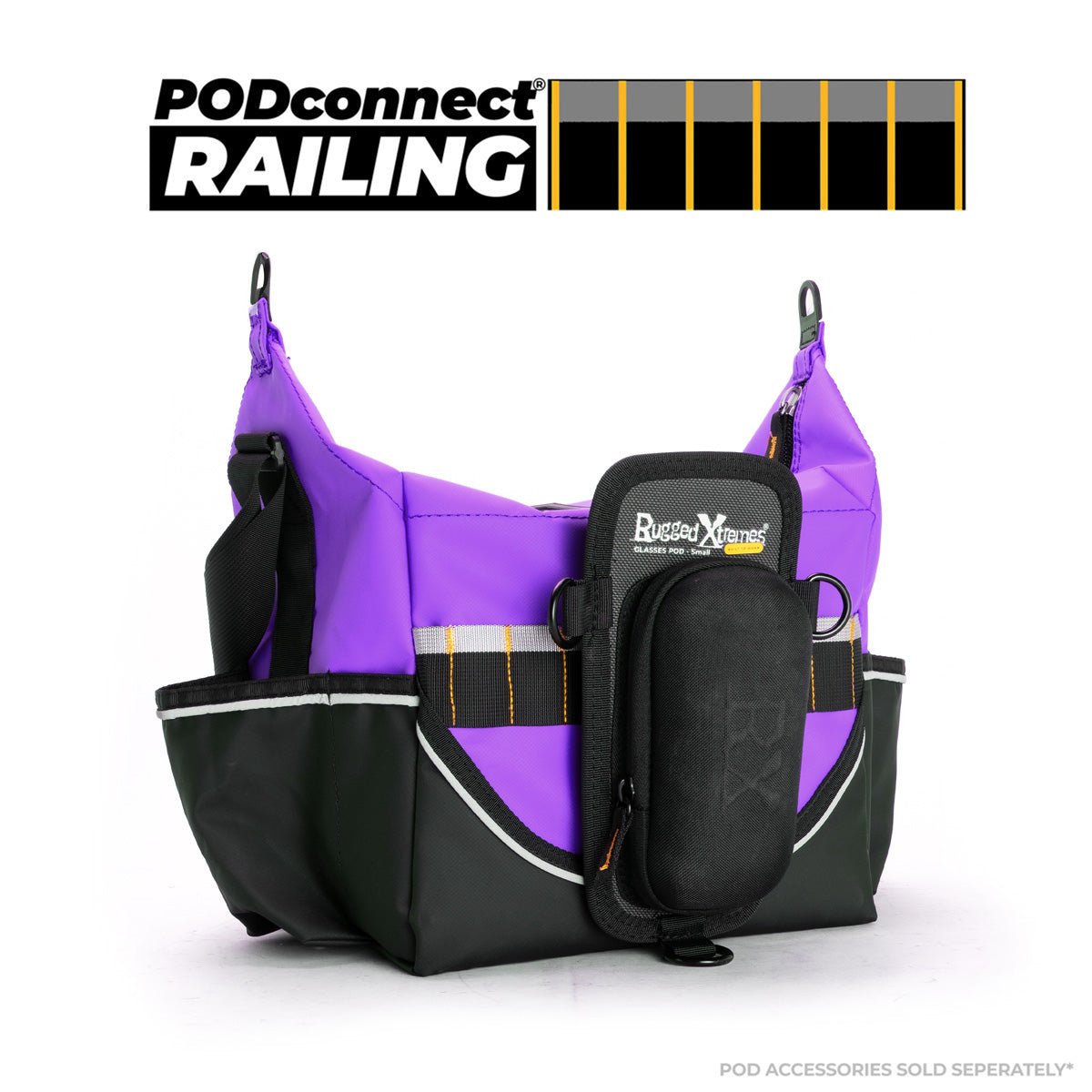 Insulated Crib Bag - Purple PVC - Rugged Xtremes