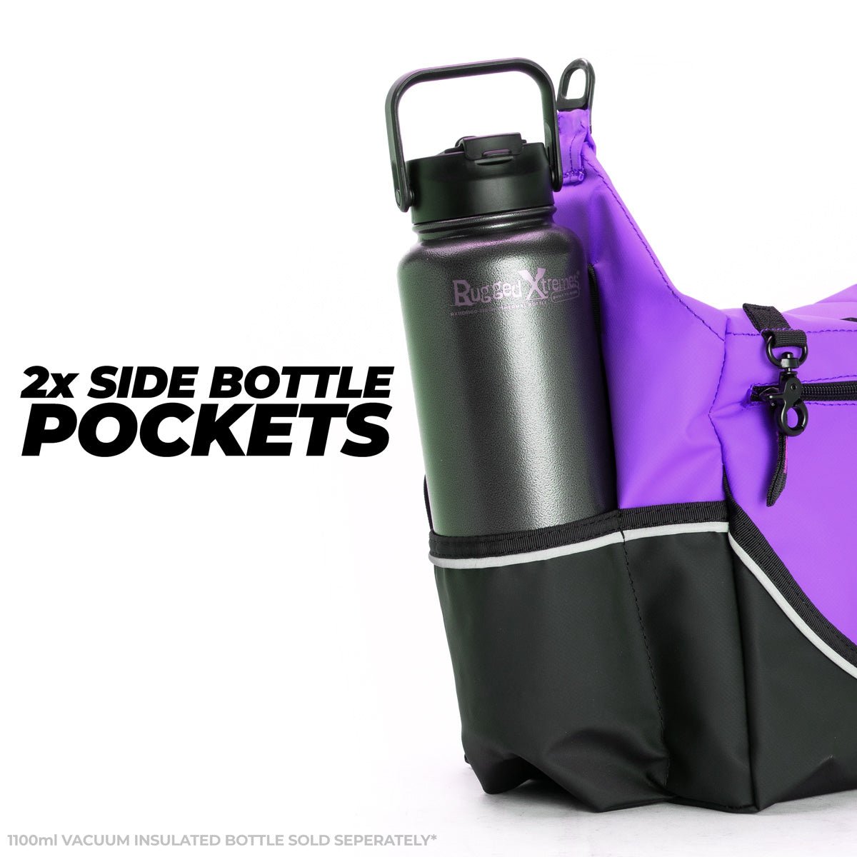 Insulated Crib Bag - Purple PVC - Rugged Xtremes