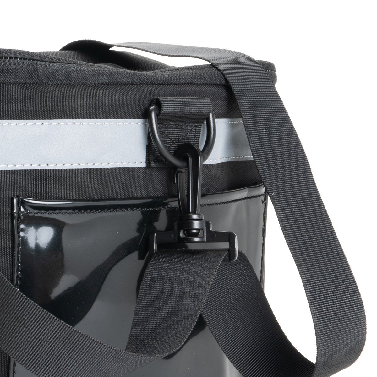 INSULATED TOTE BAG - SHINY PVC FRONT PANEL - Rugged Xtremes