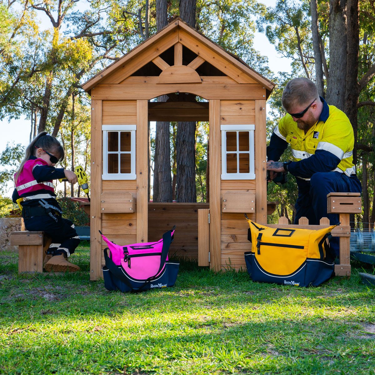 LITTLE TRADIE INSULATED CRIB BAG - ORANGE - Rugged Xtremes