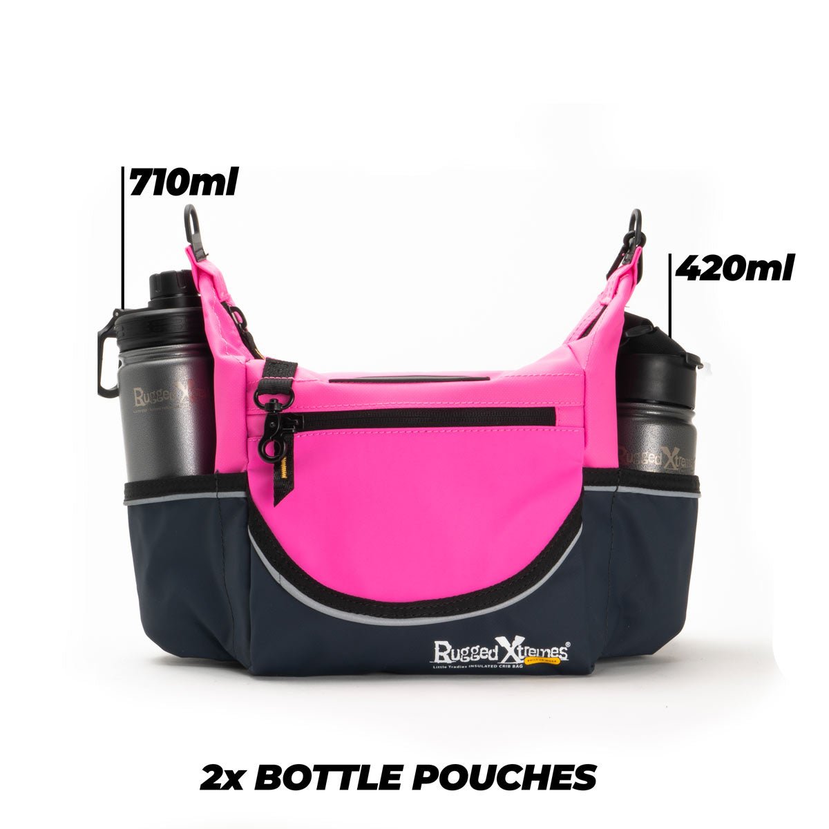 LITTLE TRADIE INSULATED CRIB BAG - PINK - Rugged Xtremes