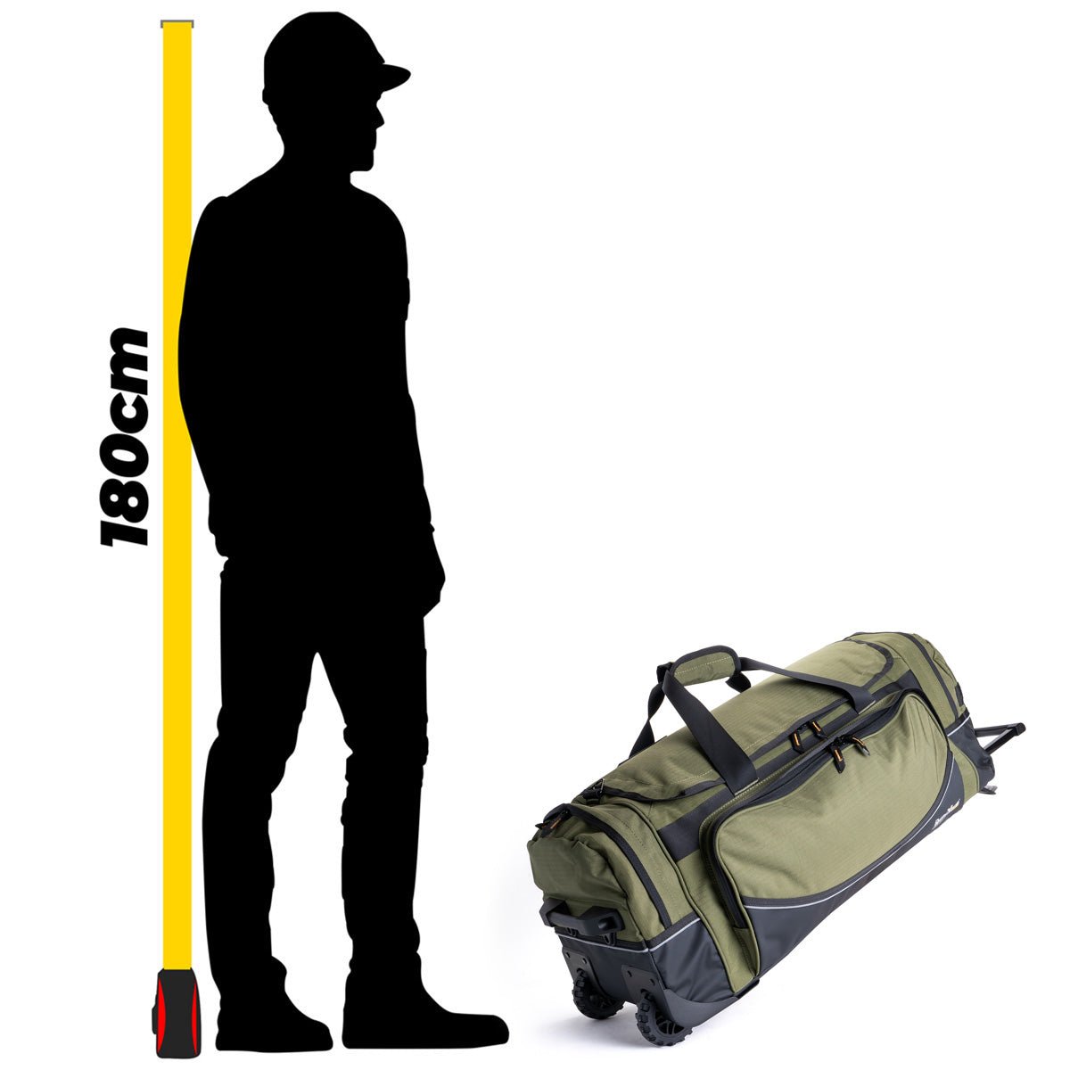 Wheeled FIFO Transit Bag - Canvas - Rugged Xtremes