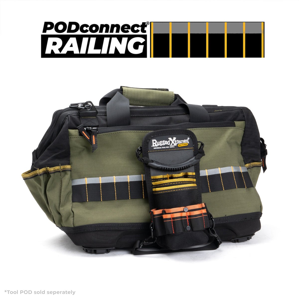 Wide Mouth Service Tote - Canvas - Rugged Xtremes