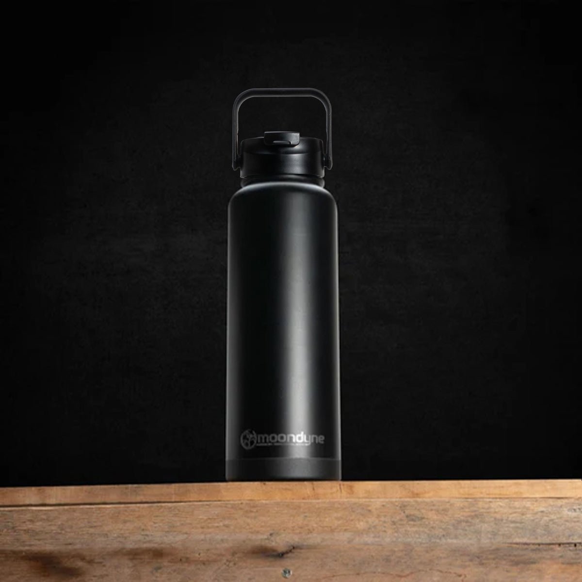 1200ML INSULATED BOTTLE - BLACK - Rugged Xtremes