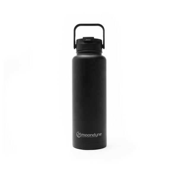 1200ML INSULATED BOTTLE - BLACK - Rugged Xtremes