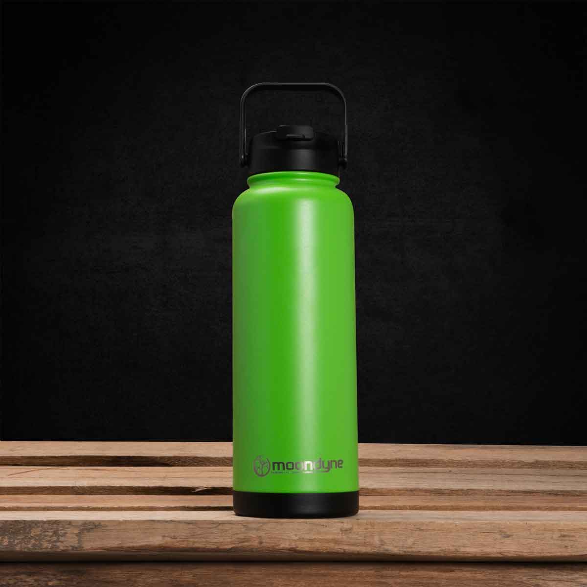 1200ml Insulated Bottle - FLURO Green - Rugged Xtremes