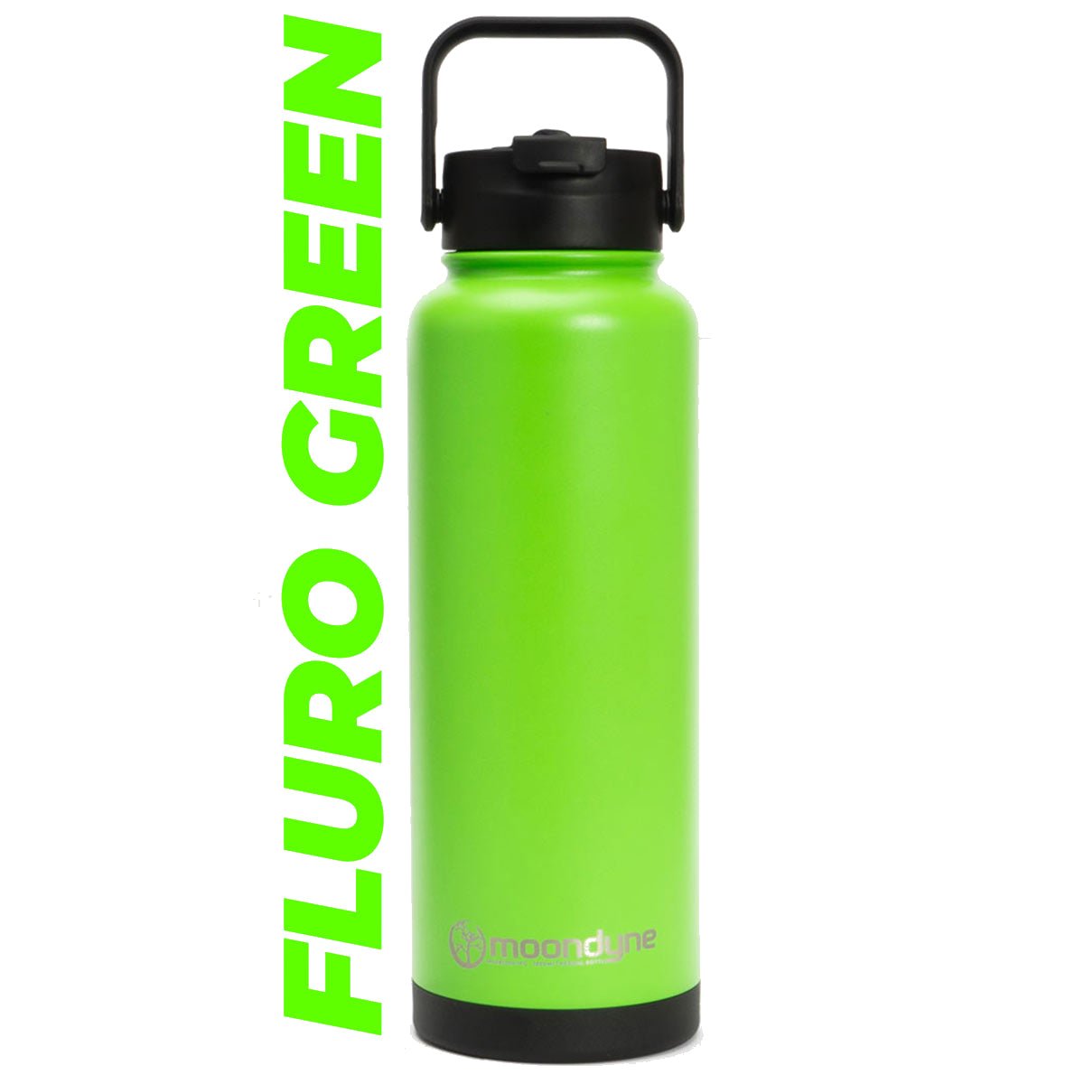 1200ml Insulated Bottle - FLURO Green - Rugged Xtremes