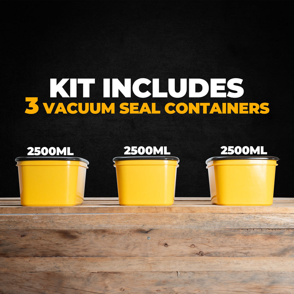 2500ml Reusable Crib Container Set