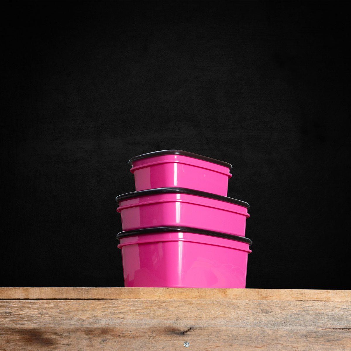 Crib Containers 3pck Assorted Reusable Crib Containers - Pink