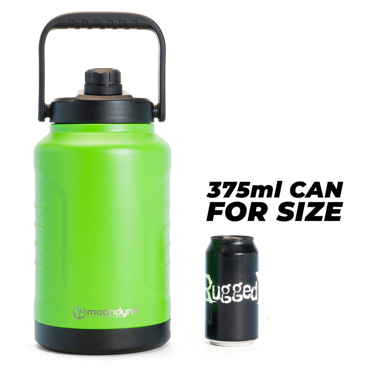 4L TRADIE TANK - FLUORO GREEN - Rugged Xtremes