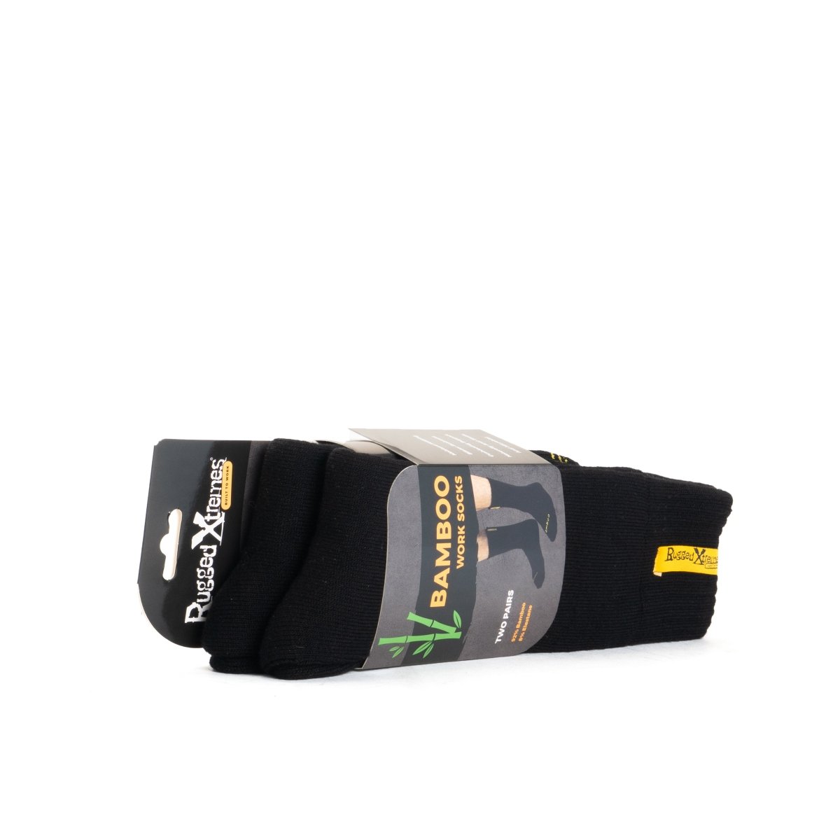 6 - 10 Bamboo Socks - 2x Pair Pack - Rugged Xtremes