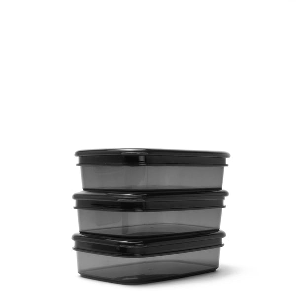 650ml Reusable Crib Container Set - Black - Rugged Xtremes