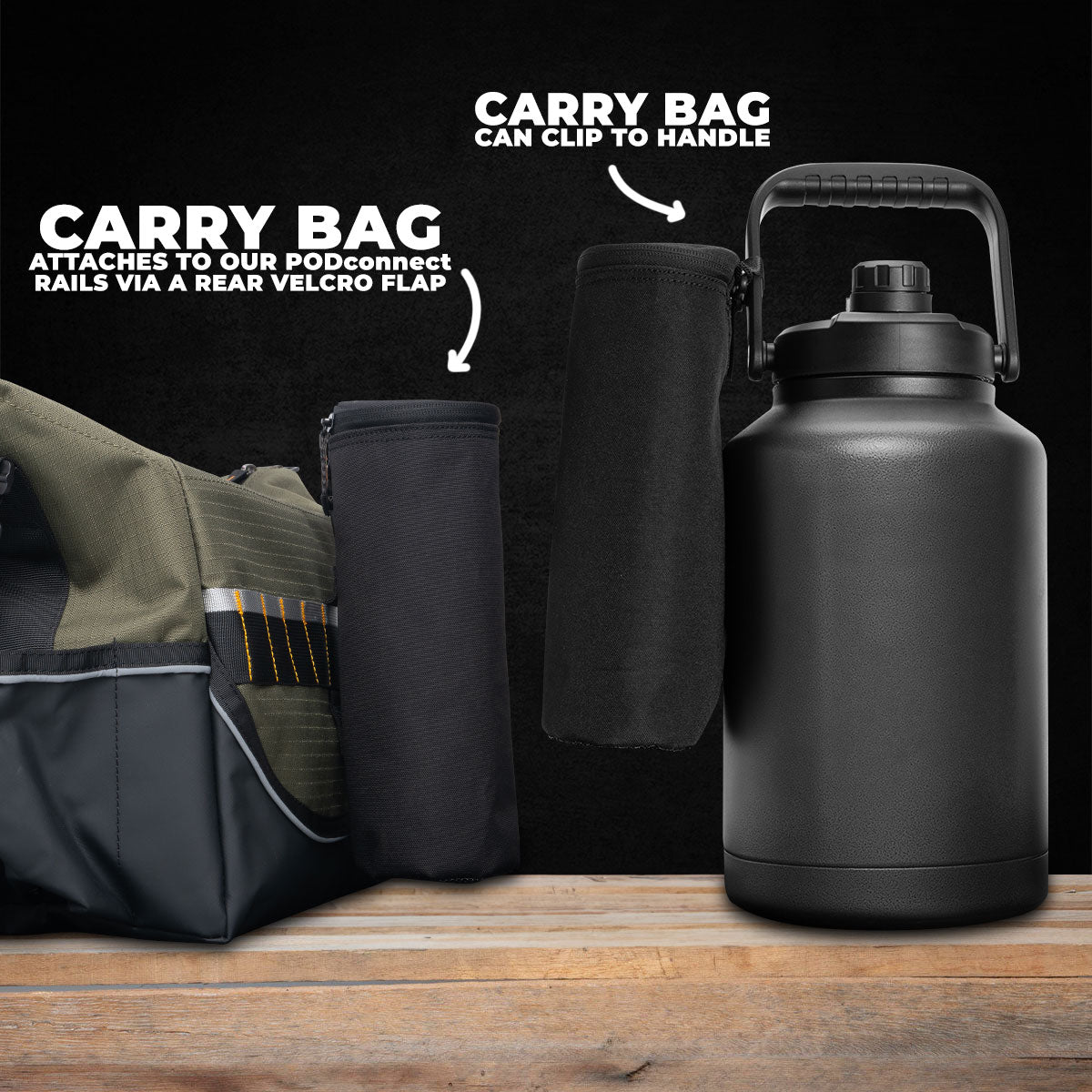 6L INSULATED BOTTLE + CUPS - Rugged Xtremes