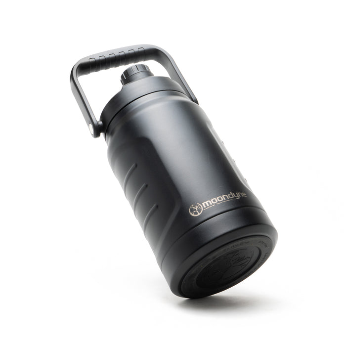 Insulated Tradie Tank – 2.5L – Stainless Steel - Black