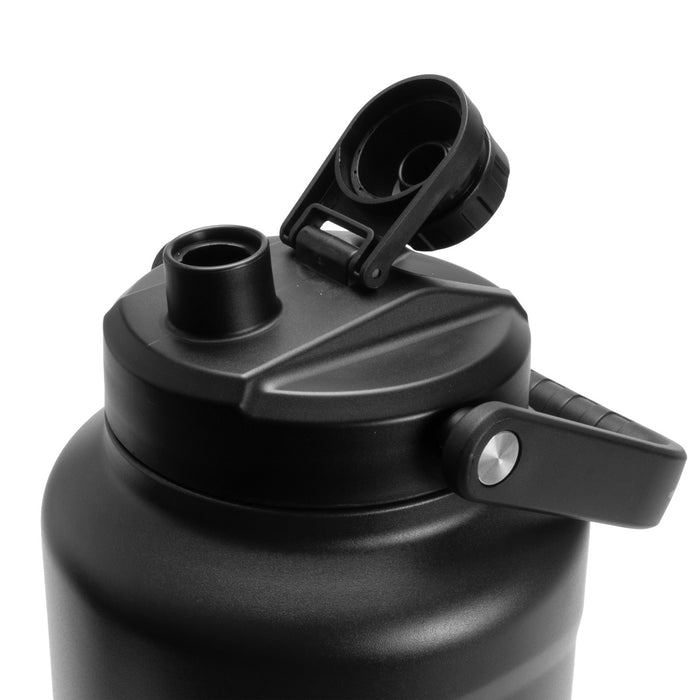 Insulated Tradie Tank – 4L – Stainless Steel - Black