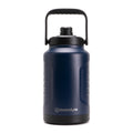 Tradie Tank Insulated Water Bottle – 4L – Stainless Steel - Navy Blue