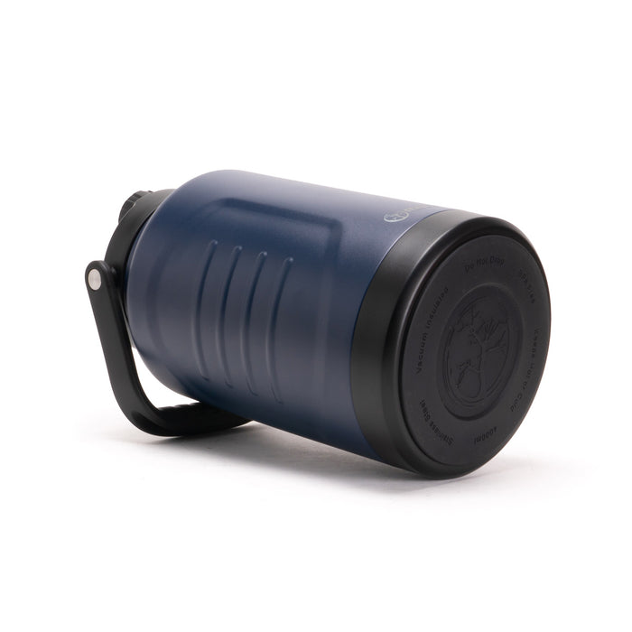Tradie Tank Insulated Water Bottle – 4L – Stainless Steel - Navy Blue