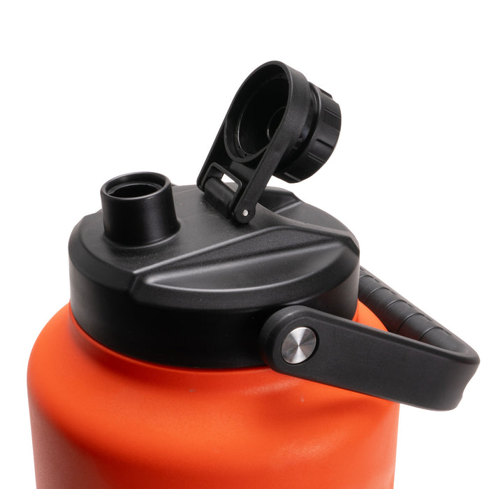 Tradie Tank Insulated Water Bottle – 4L – Stainless Steel - Orange